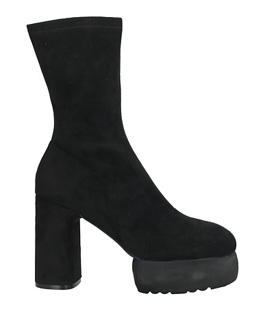 JEANNOT Stivaletti Nero Fibre tessili