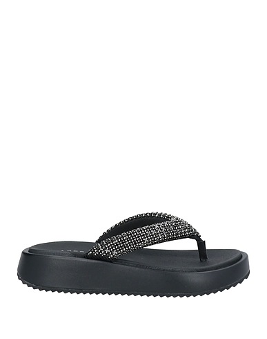 APEPAZZA Infradito SPORT Nero Fibre tessili