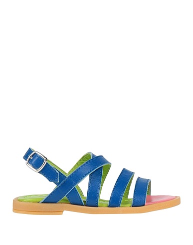 MIMISOL Sandali Blu Pelle