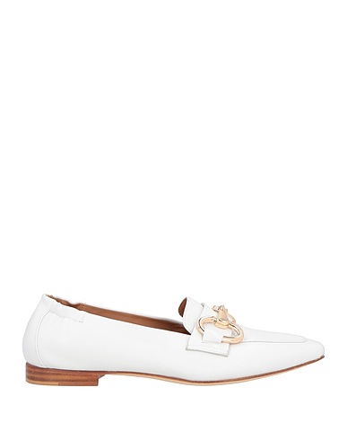 BRUGLIA Loafers White Leather