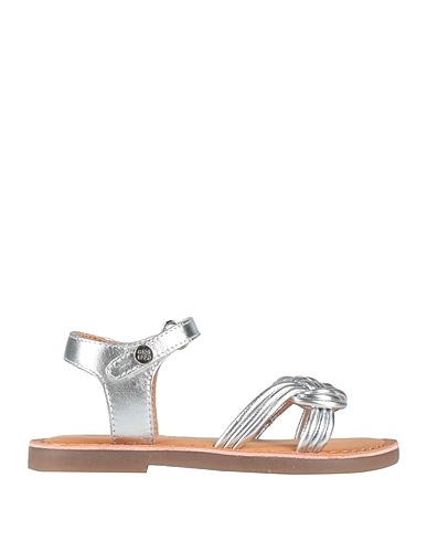 GIOSEPPO Sandals Silver Leather