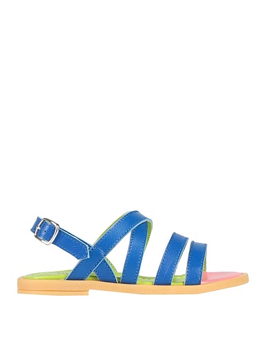MIMISOL Sandalen Blau Leder