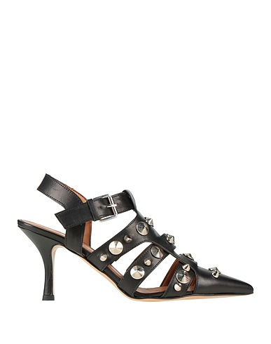 OVYÉ Court Black Leather