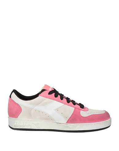 DIADORA Sneakers Grey Leather, Textile fibres