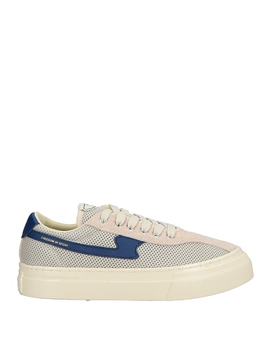 S.W.C STEPNEY WORKERS CLUB Sneakers Off white Leather, Textile fibers