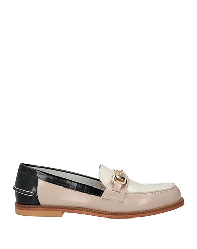 VSL Mocassins Blanc cassé Cuir
