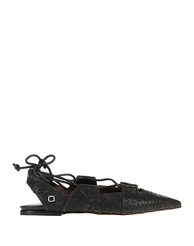 COLLECTION PRIVĒE? Ballet flats Black Leather