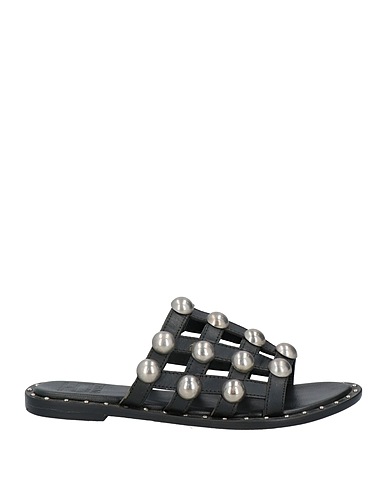 HADEL Sandals Black Leather