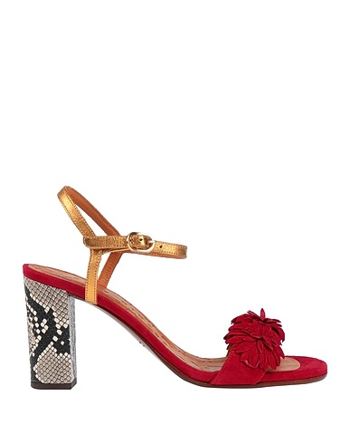 CHIE MIHARA Sandals Red Leather