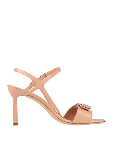 FERRAGAMO Sandals Blush Lambskin