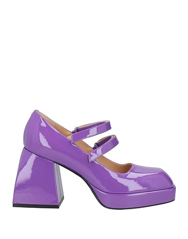 NODALETO Pump Purple Leather