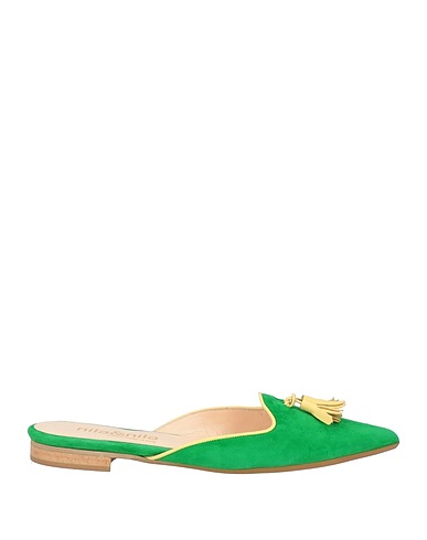 NILA & NILA Mule e zoccoli Verde Pelle