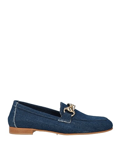 NILA & NILA Loafers Blue Textile fibres