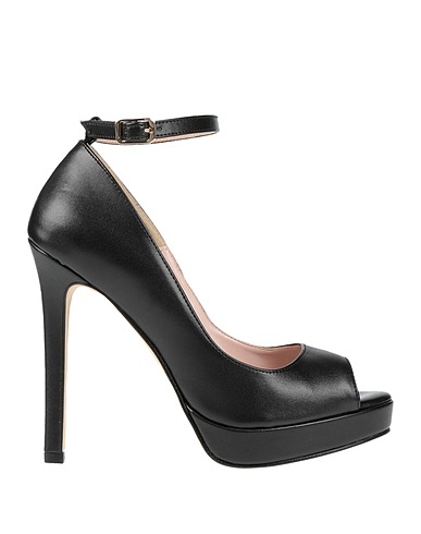 NILA & NILA Pumps Schwarz Gewebefasern