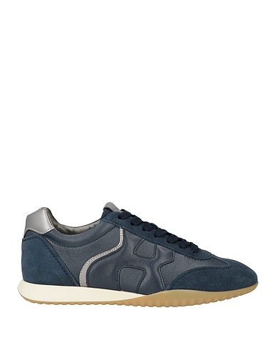 HOGAN Sneakers Navy blue Leather
