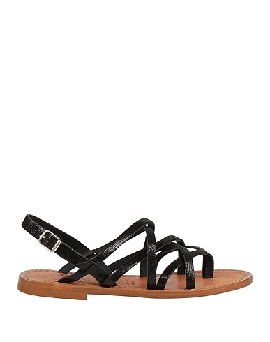 NEAR Flip flops Black Leather