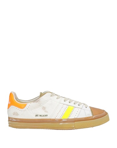 HIDNANDER Sneakers Brown Leather, Textile fibers
