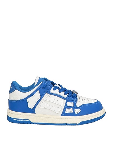 AMIRI Sneakers Blue Leather, Textile fibres