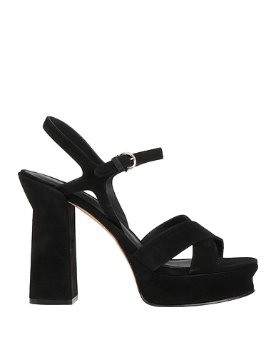 FERRAGAMO Sandals Black Kidskin