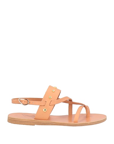 ANCIENT GREEK SANDALS Flip flops Beige Cowhide