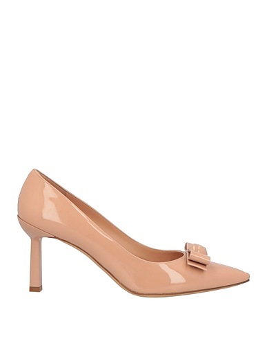 FERRAGAMO Décolleté Cipria Pelle di vitello