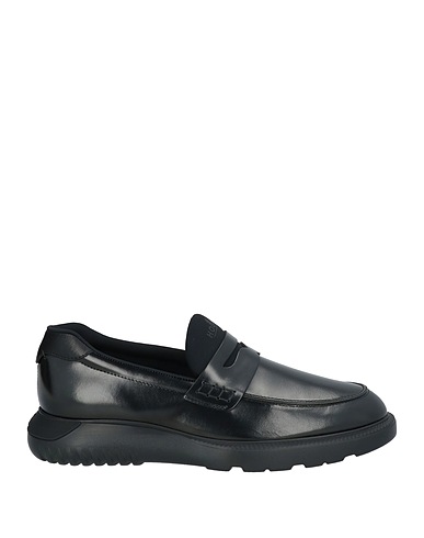HOGAN Loafers Black Leather