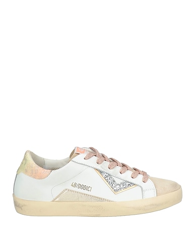 4B12 Sneakers Beige Leder