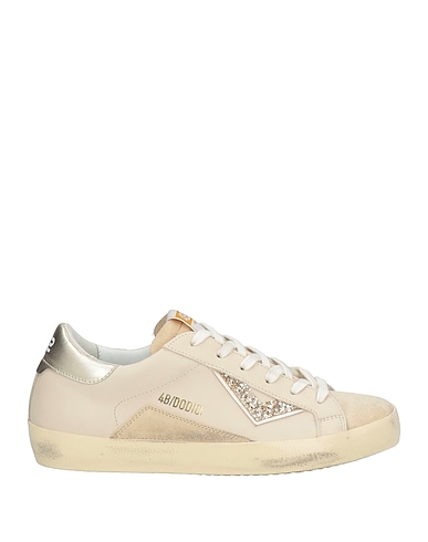 4B12 Sneakers Cream Leather