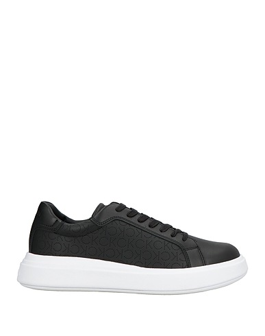 CALVIN KLEIN Sneakers Black Leather