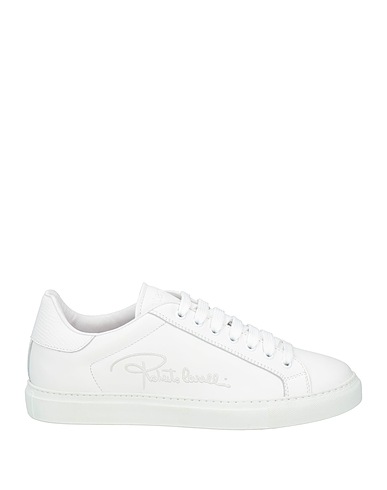 ROBERTO CAVALLI Sneakers Weiß Leder