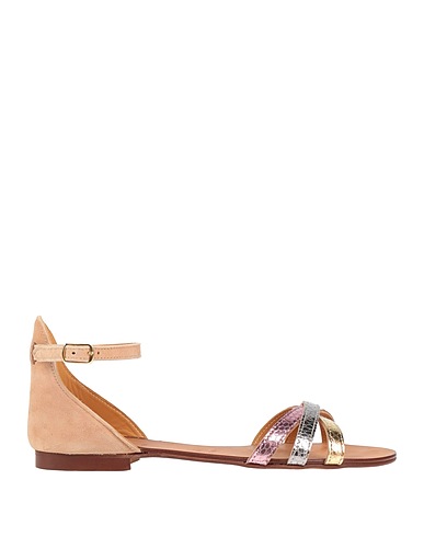 CAMPO DÉ FIORI Sandals Camel Leather