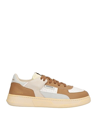 RUN OF Sneakers Brown Leather