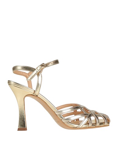 NILA & NILA Sandals Platinum Synthetic fibers