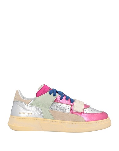 RUN OF Sneakers Silver Leather