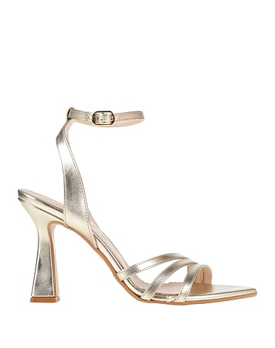 NILA & NILA Sandals Platinum Synthetic fibers