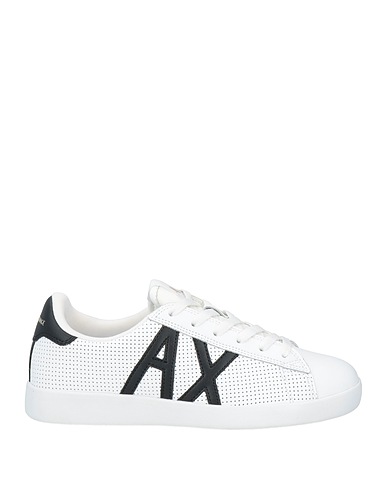 ARMANI EXCHANGE Sneakers White 100% Cow leather, Polyester
