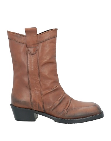 MARC ELLIS Ankle boots MARRONE Leather