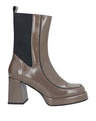 JANET & JANET Ankle boot Taupe Leather