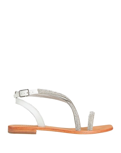 NILA & NILA Sandals White Leather