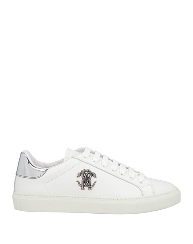 ROBERTO CAVALLI Sneakers Weiß Kalbsleder