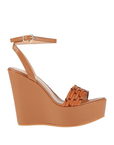 NILA & NILA Sandals Tan Synthetic fibers