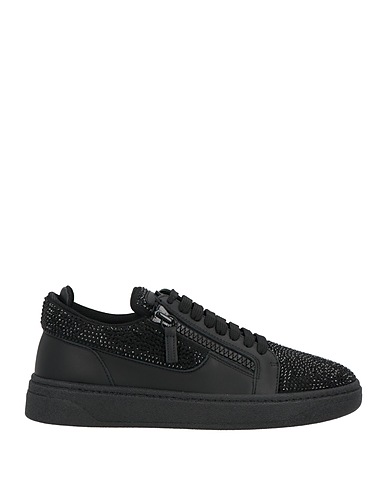 GIUSEPPE ZANOTTI Sneakers Black Leather