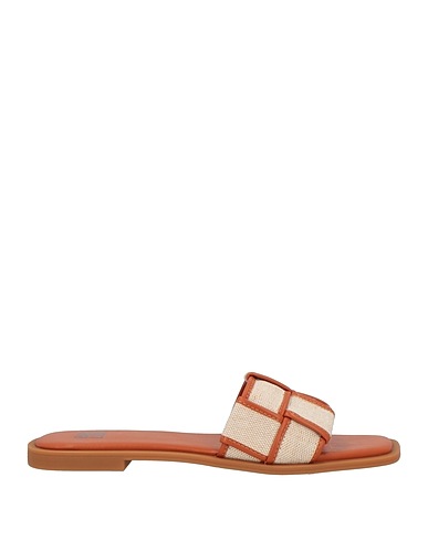 BIBI LOU Sandals Tan Textile fibres