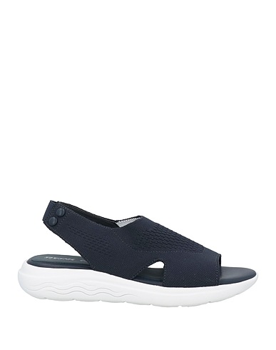 GEOX Sandalen Marineblau Gewebefasern, Gummi