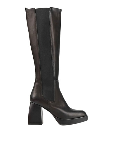 HILYA Boots Black Calfskin