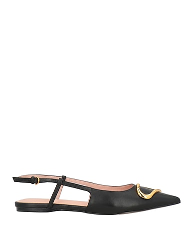 COCCINELLE Ballet flats NERO Leather