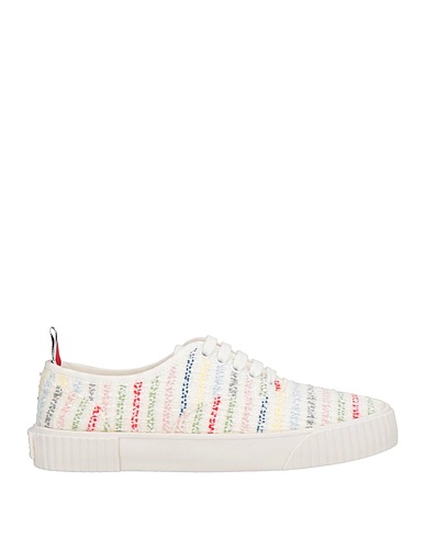 THOM BROWNE Sneakers White Textile fibers