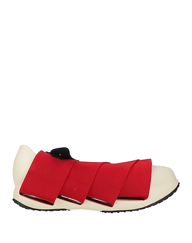 FESSURA Sneakers Red Textile fibres
