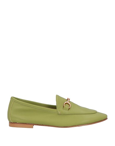 J.A.P. JOSE ANTONIO PEREIRA Loafers Sage green Leather