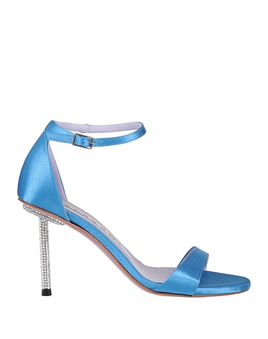ALBANO Sandals Azure Textile fibres